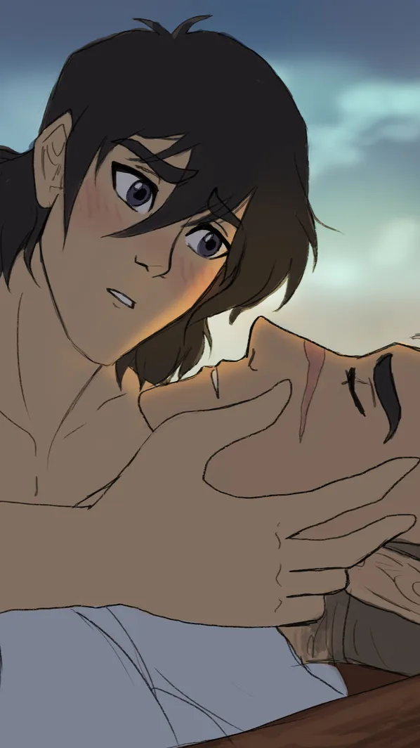 ai character: Voltron mermaid background