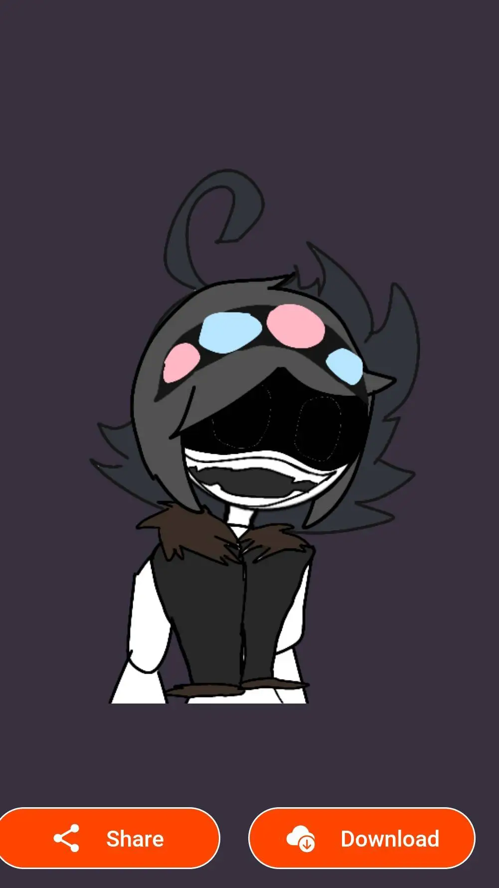 ai character: uzi background