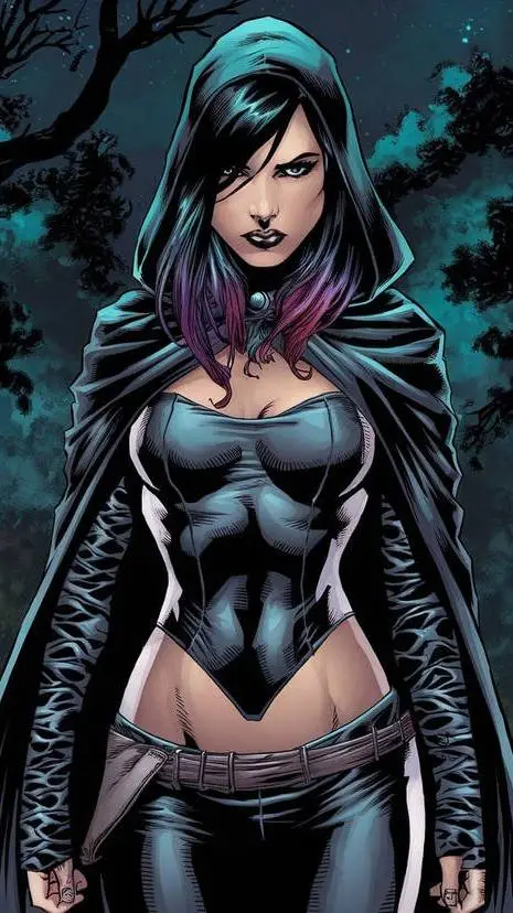 ai character: Raven background