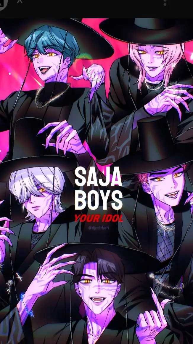 ai character: saja boys idol background