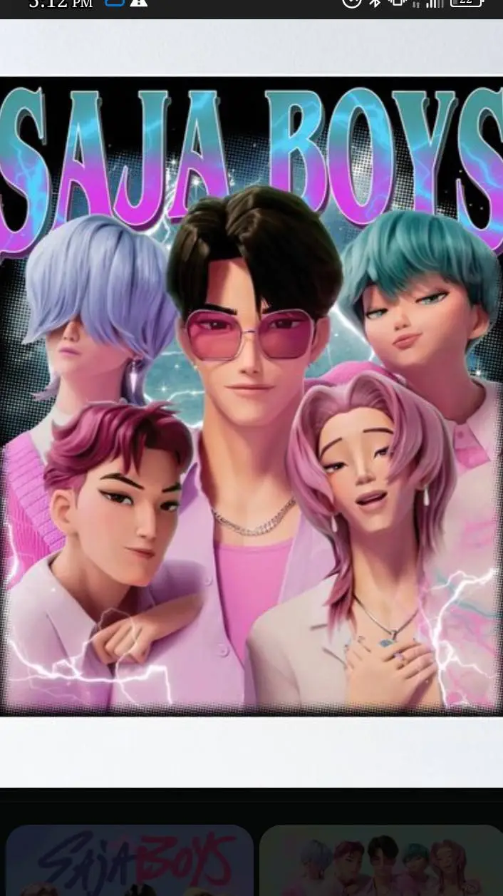 ai character: SAJA BOYS  background