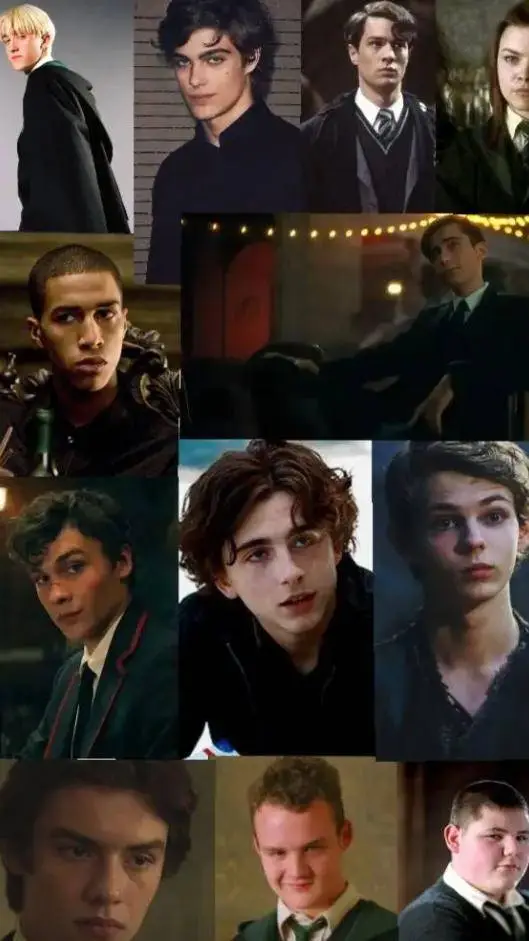 ai character: Slytherin boys  background