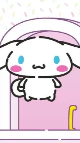 ai character: Cinnamoroll background