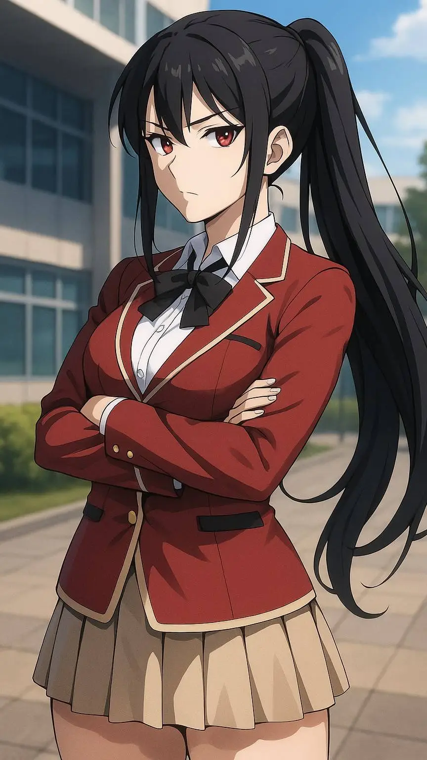 ai character: Byakko Kurozawa background