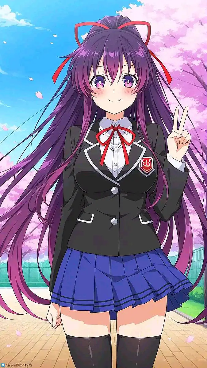 ai character: Tohka Yatogami background