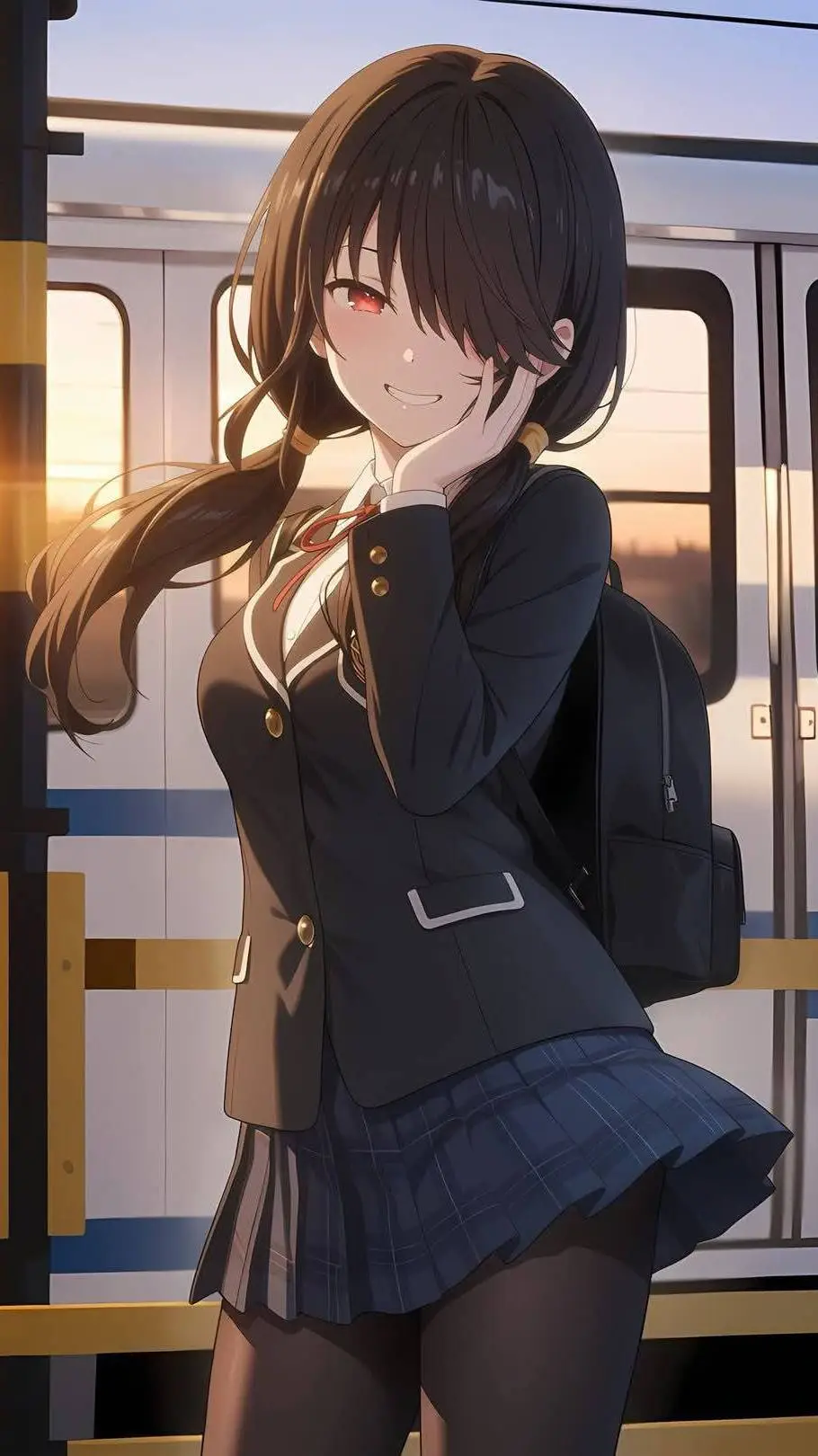 ai character: Kurumi Tokisaki  background