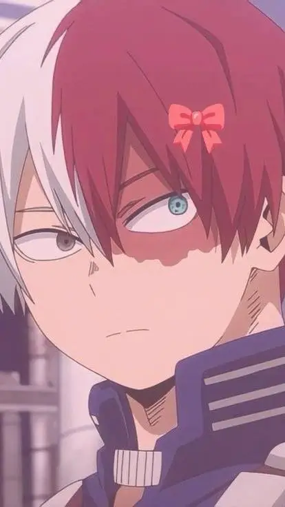ai character: shoto todoroki  background
