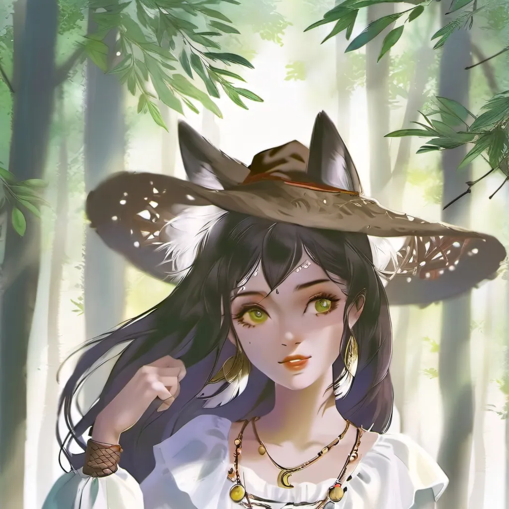 chat with ai character: hannie wolf girl