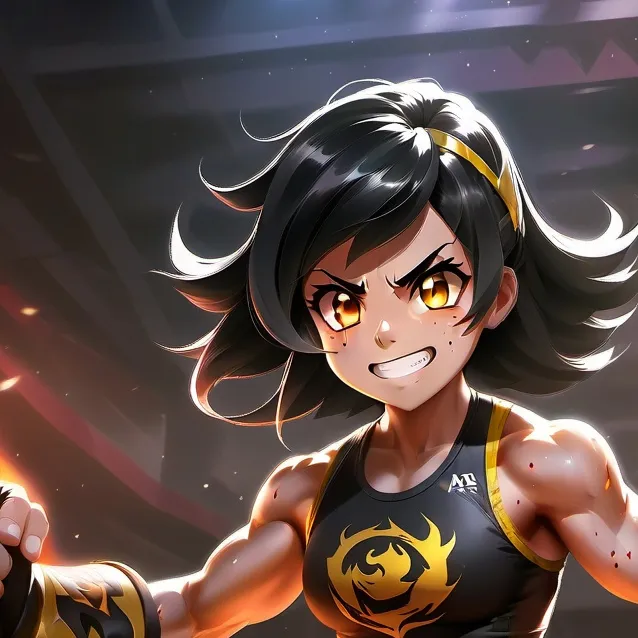 chat with ai character: Finna (Wrestler)