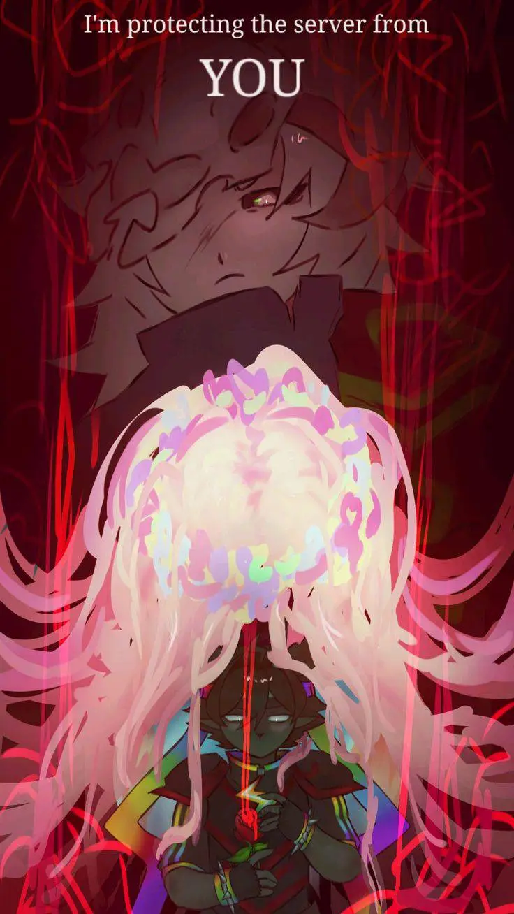 ai character: patchbreake duo!  background