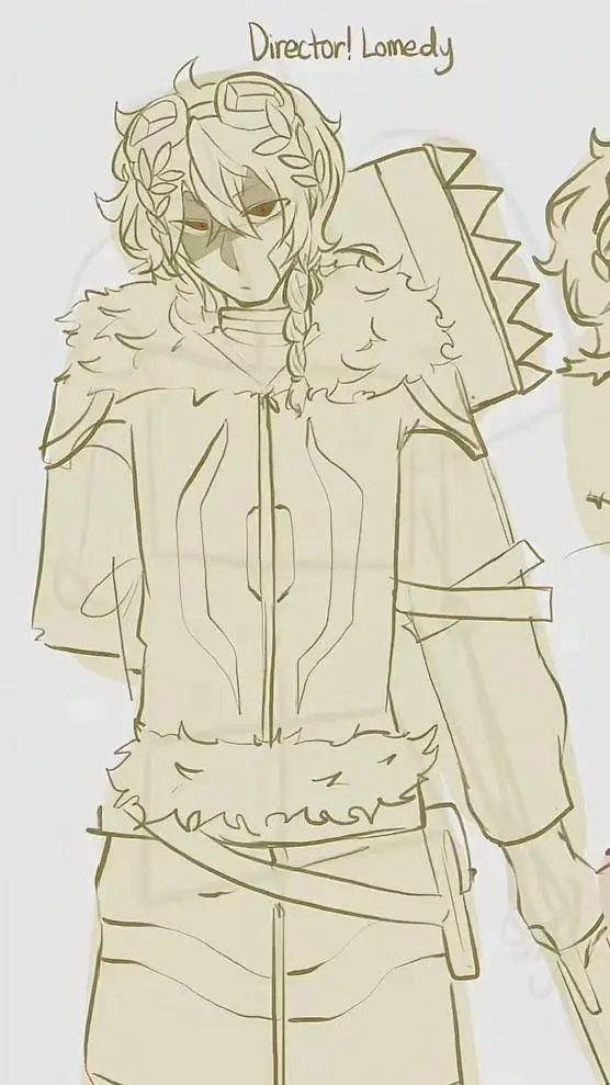 ai character: Director Lomedy? background