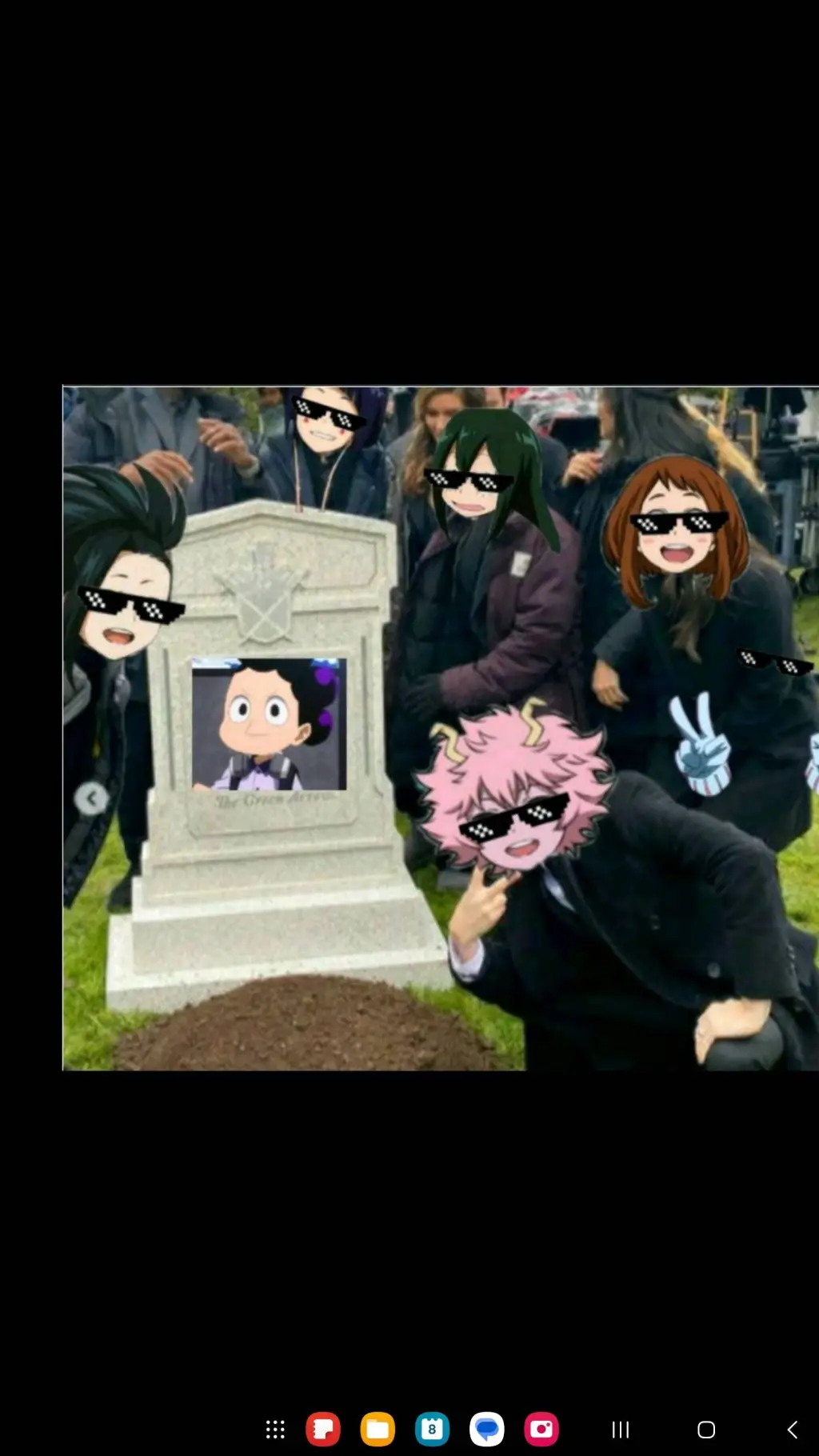ai character: Mha mineta dies yw background