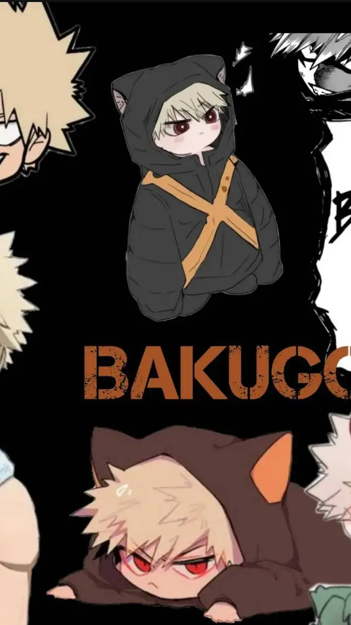 ai character: Bakugou Katsuki(?) background