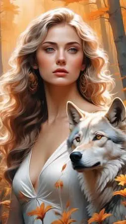 ai character: savanna background