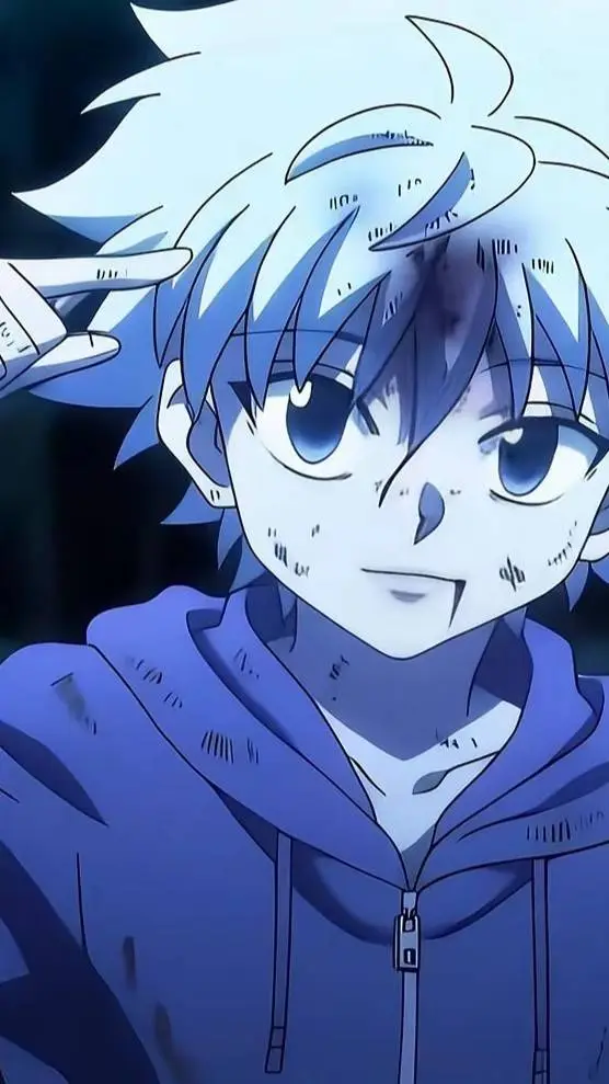 ai character: Killua zoldyck background