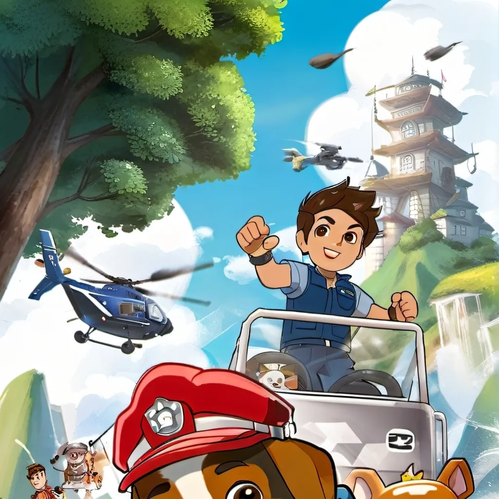 chat with ai character: pawpatrol vibing