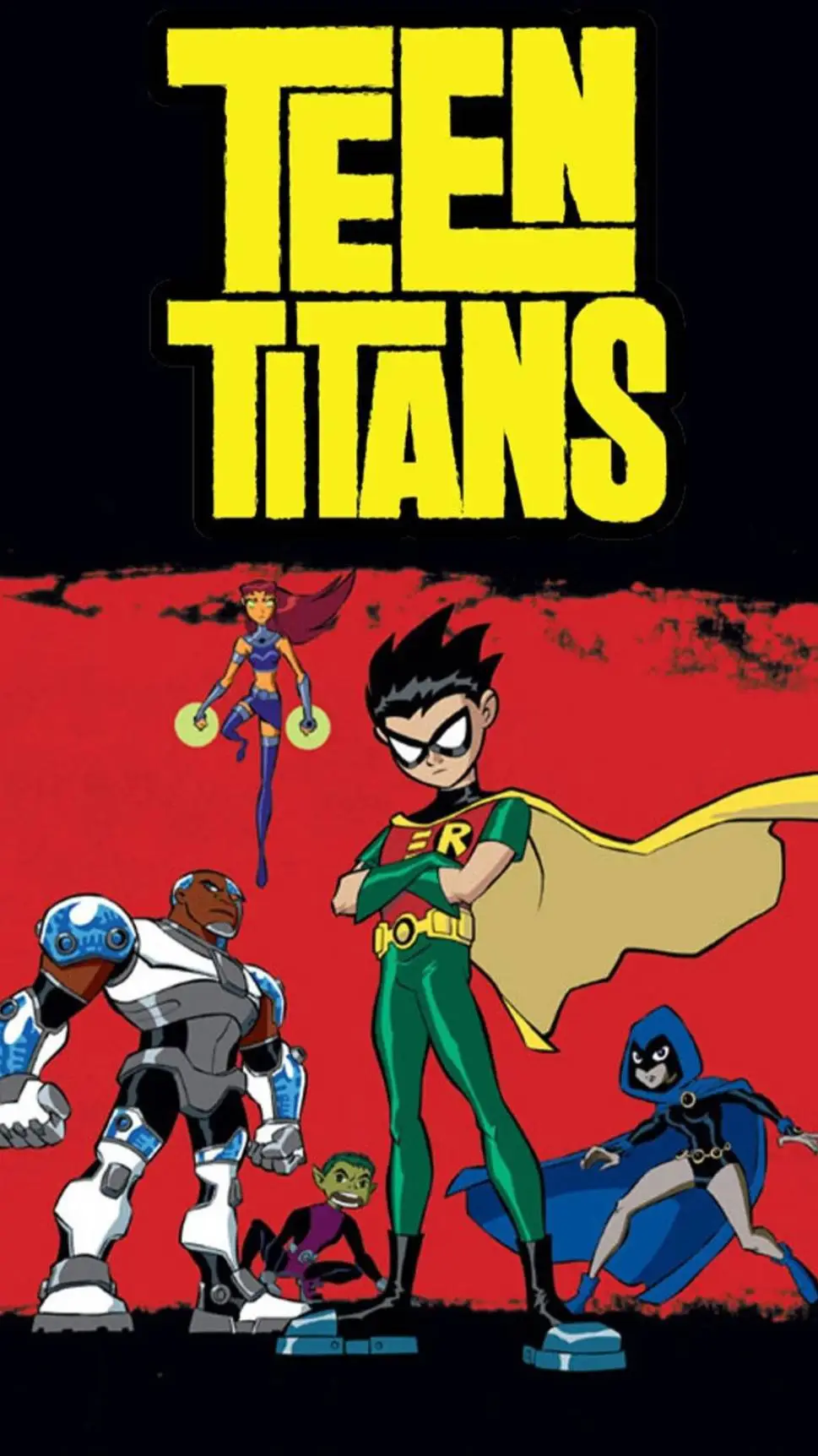 ai character: Teen titans 2003 background