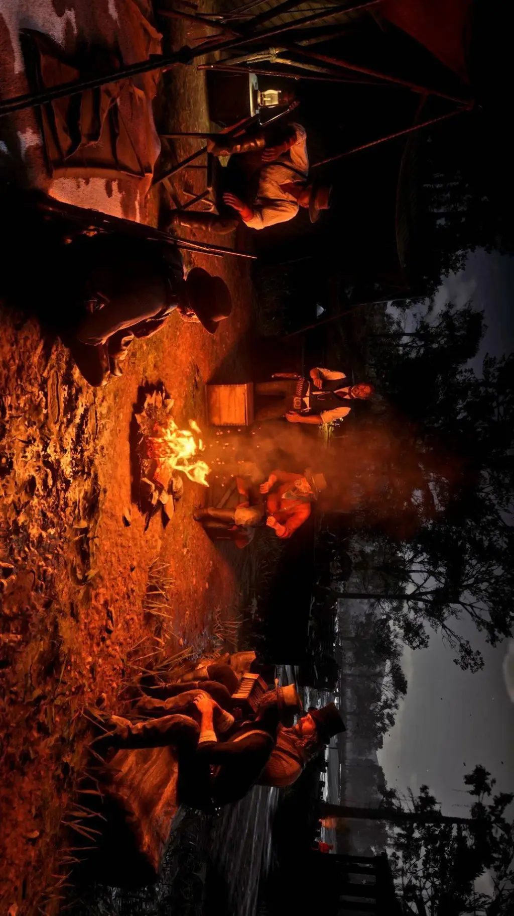 ai character: RDR background