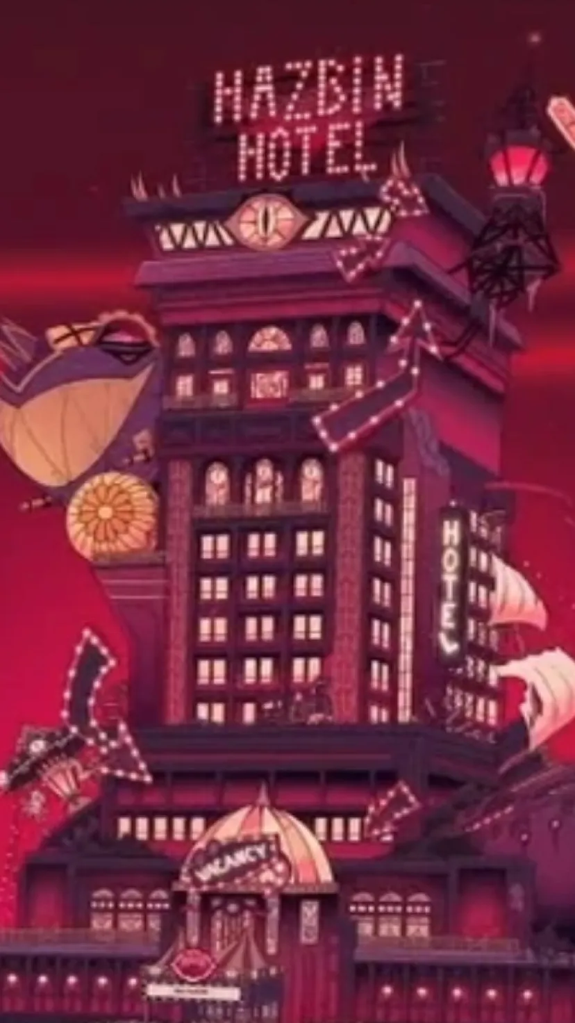 ai character: Hazbin hotel  background