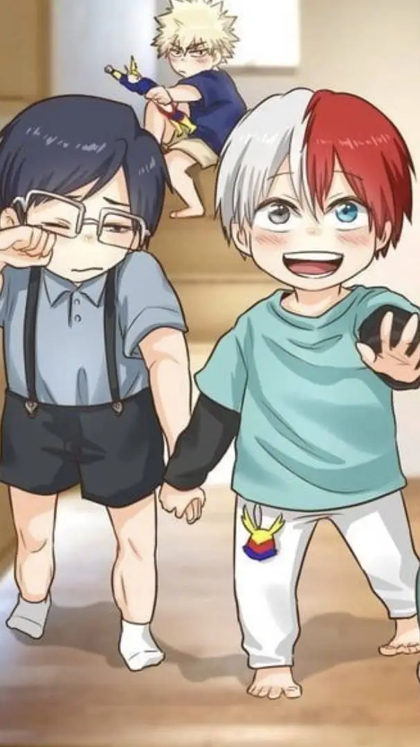 ai character: MHA Bebés background