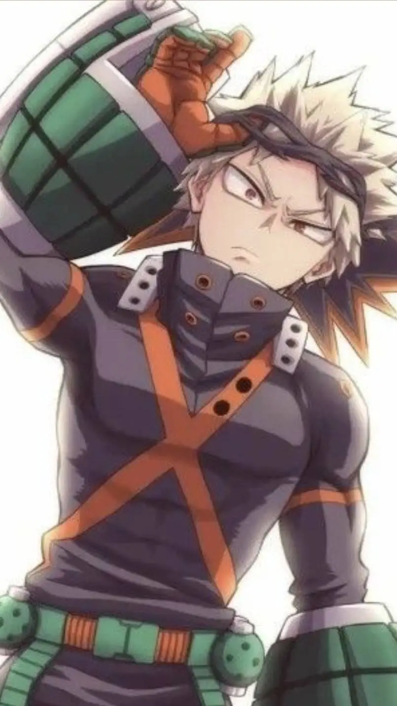 ai character: Bakugo Katsuki background