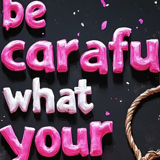 chat with ai character: be careful
