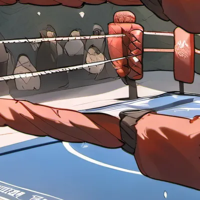 chat with ai character: Boxing ring