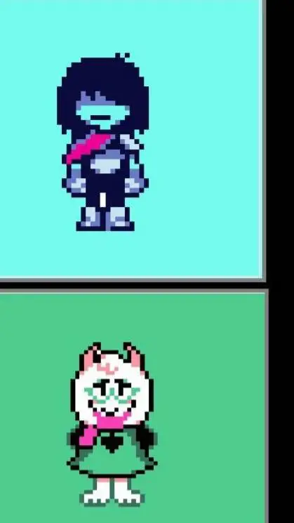 ai character: Deltarune  background