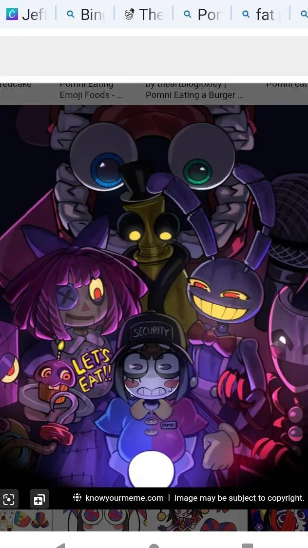 ai character: FIVENIGHTSATPOMNIS background