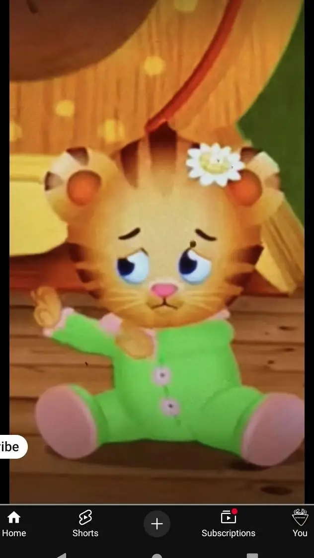 ai character: Baby margaret  background