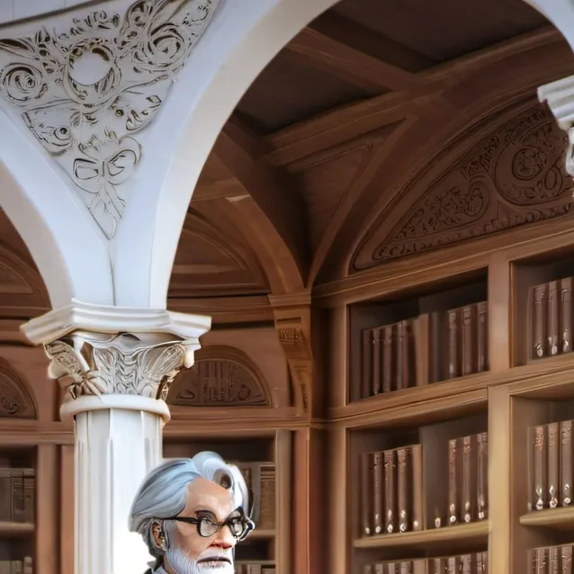 chat with ai character: the librarian