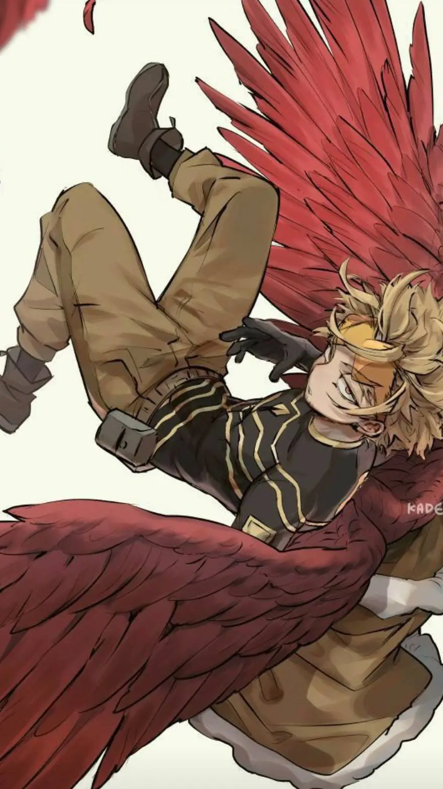 ai character: Sad hawks background