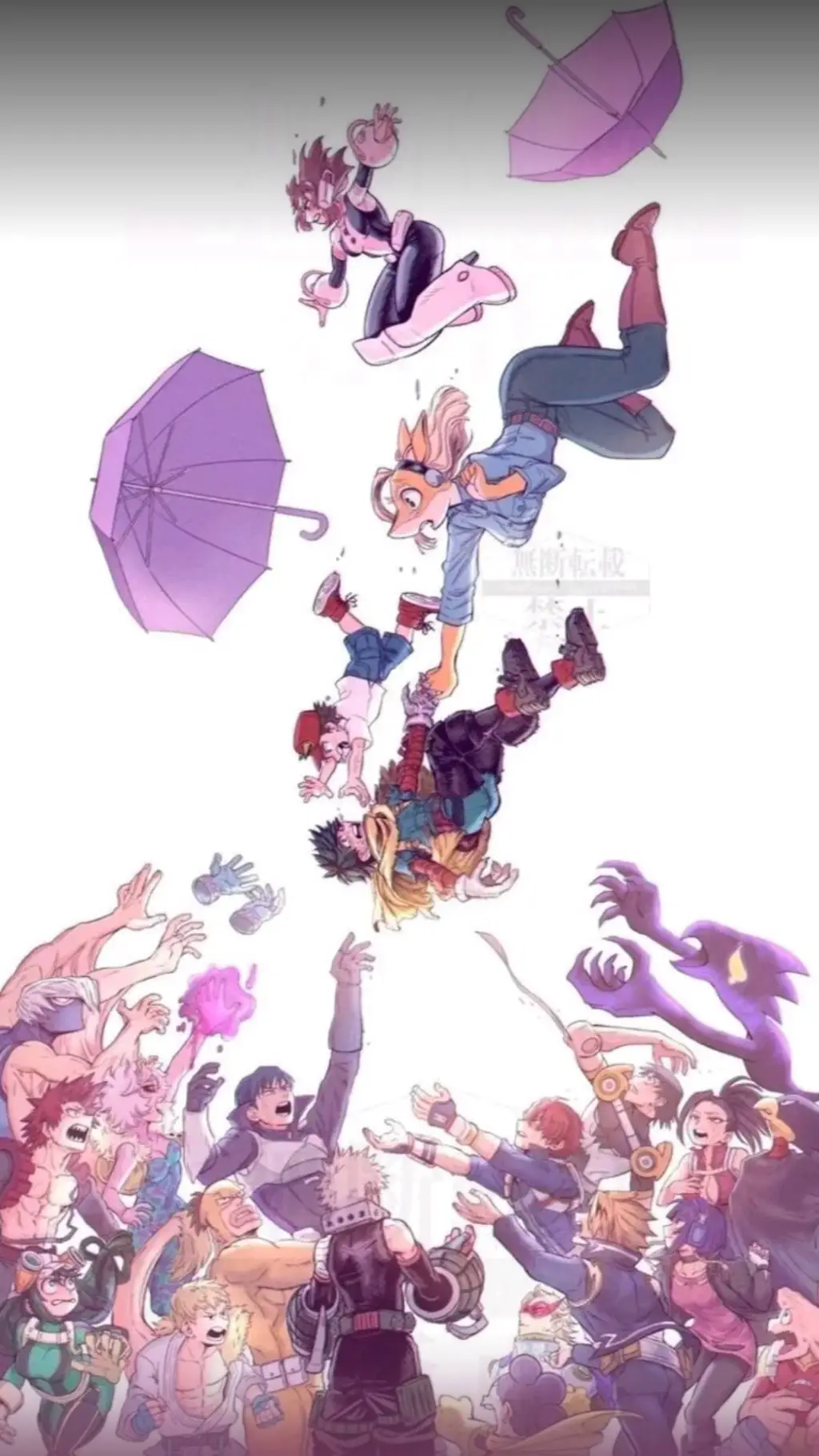 ai character: Mha common room background