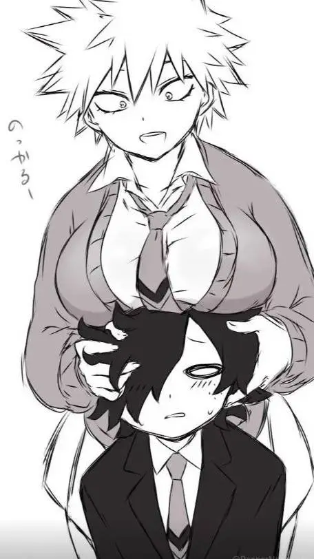 ai character: girl bakugo background