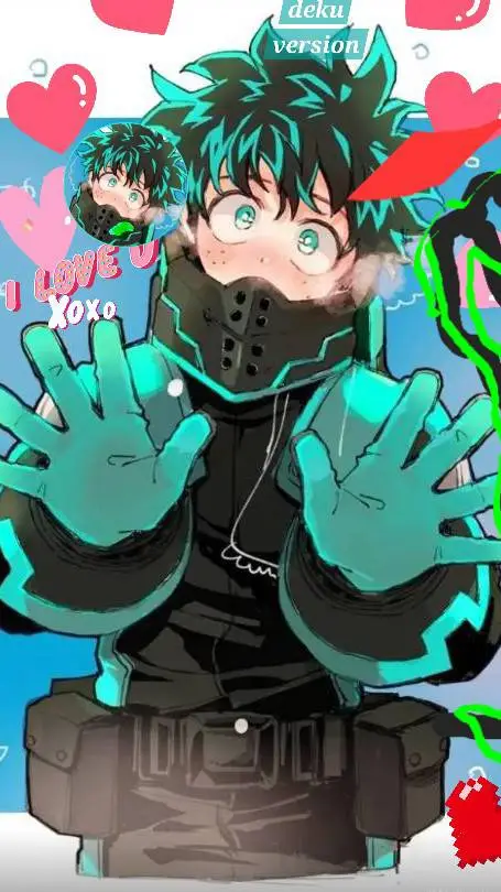 ai character: izuku mydoria background