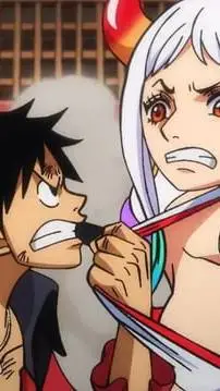 ai character: luffy pulled off y background