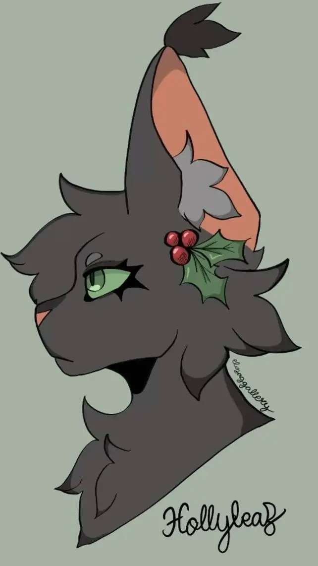 ai character: Hollyleaf  background