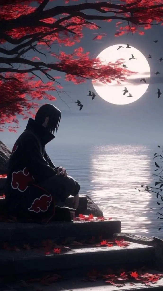 ai character: Itachi uchiha background