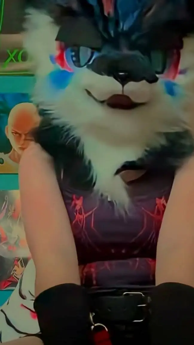 ai character: serenity as a furr background