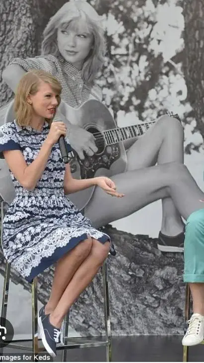 ai character: Taylor Swift  background