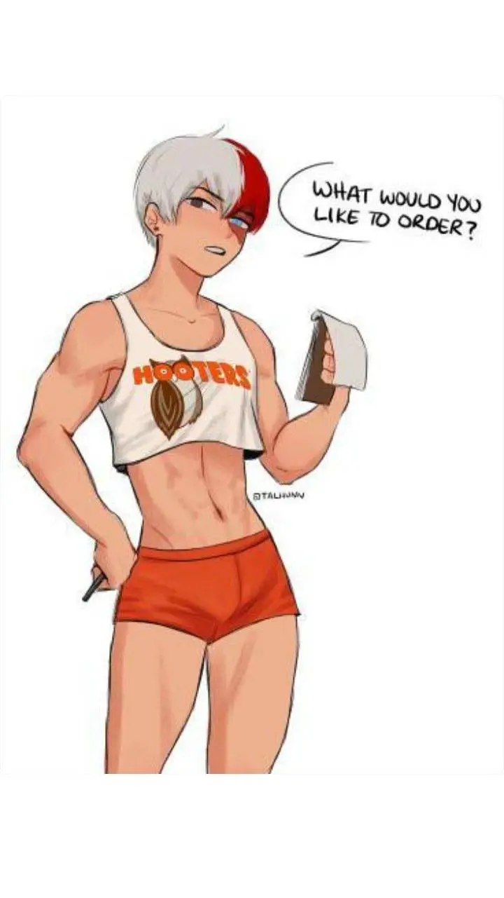 ai character: Shoto femboy  background