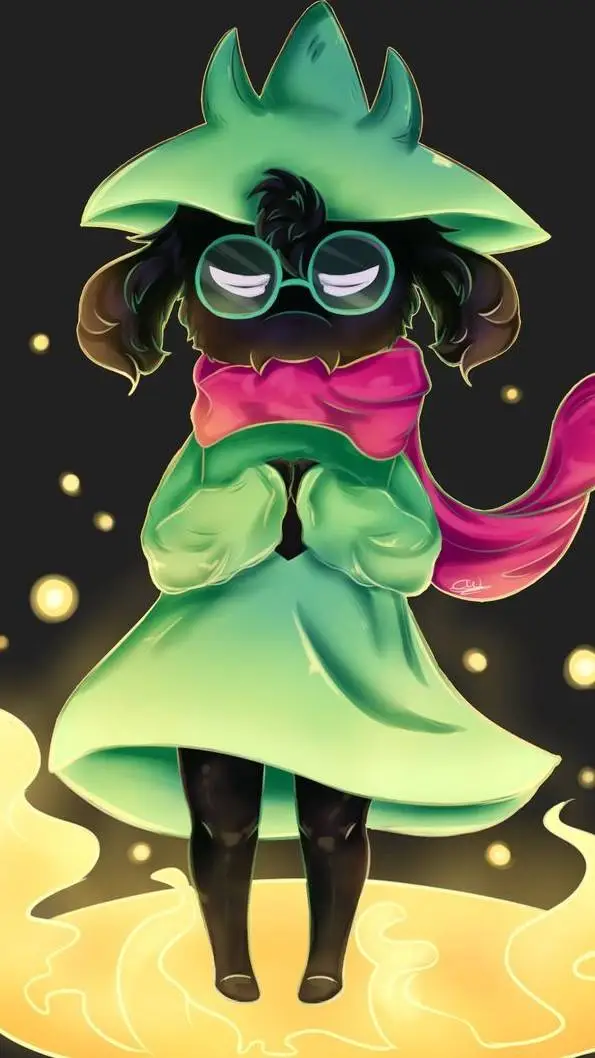 ai character: Ralsei (Deltarune) background