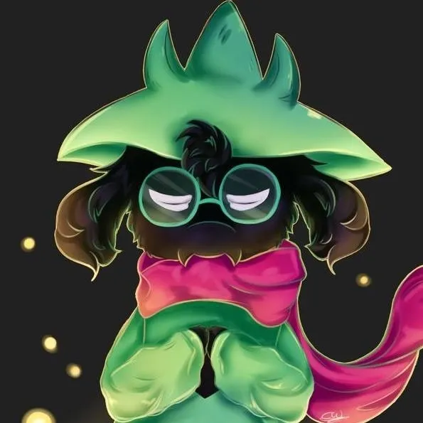 chat with ai character: Ralsei (Deltarune)