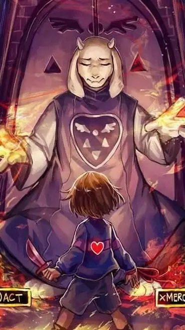 ai character: Toriel (Deltarune) background
