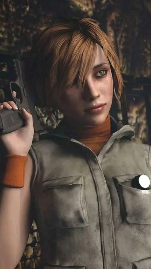 ai character: Heather Mason  background