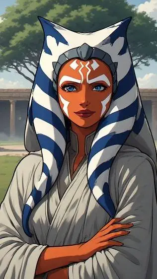 ai character: Ahsoka Tano background