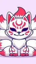 ai character: kitsune background