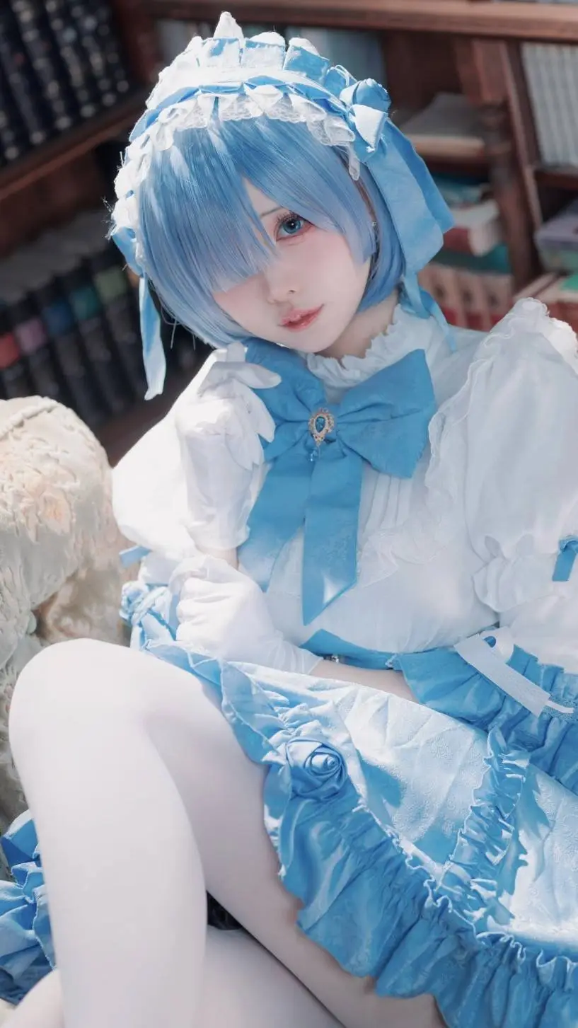 ai character: 백합  background