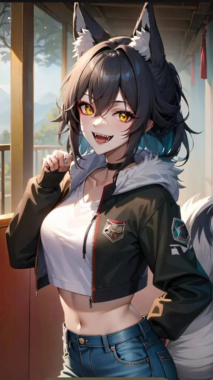 ai character: ash background