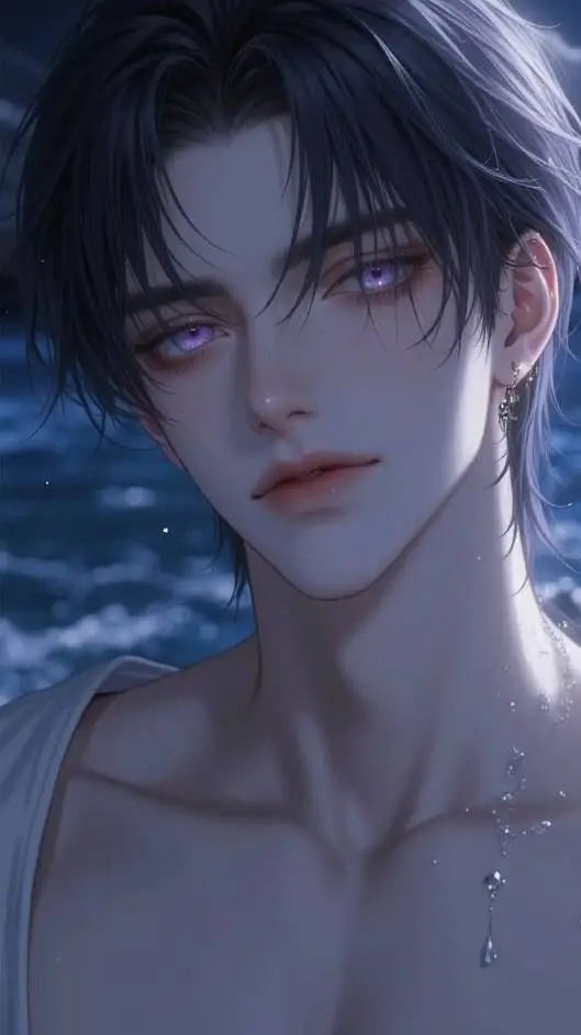 ai character: Grey background